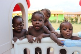 Immagine Il colera tra i nostri bambini di Haiti