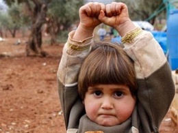 Immagine La piccola Hudea, profuga siriana